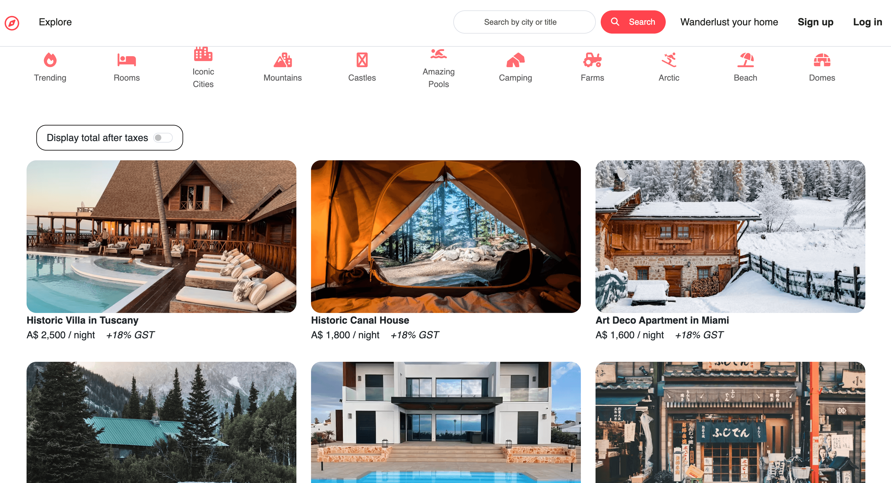 Wanderlust | Accommodation Listings & Reviews Platform preview