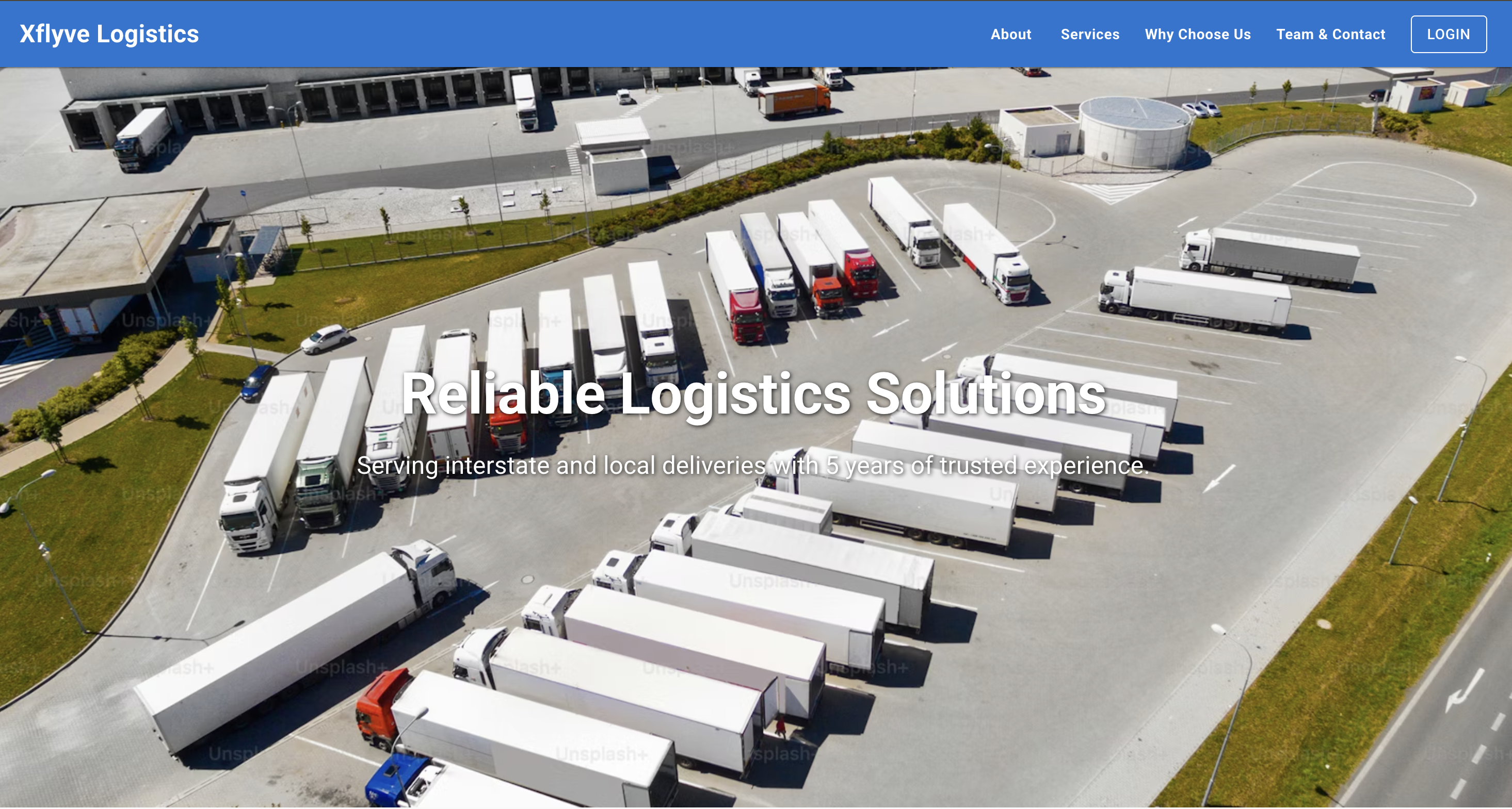 XFlyve Logistics Automation Platform preview